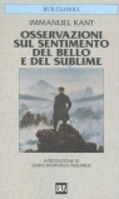 Osservazioni sul sentimento del bello e del sublime