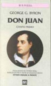 Don Juan. Canto 1º. Testo inglese a fronte