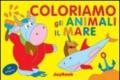 Coloriamo gli animali. Il mare