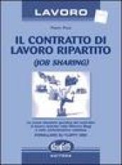 Il contratto di lavoro ripartito (job sharing). Con floppy disk