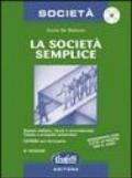 La società semplice. Con CD-ROM