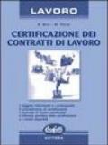 Certificazione dei contratti di lavoro