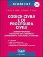 Codice civile e di procedura civile. Con CD-ROM