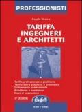 Tariffa ingegneri e architetti