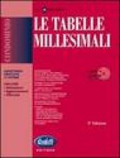 Le tabelle millesimali. Con CD-ROM