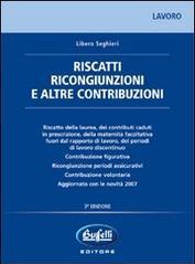 Riscatti, ricongiunzioni e altre contribuzioni