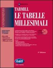 Le tabelle millesimali. Con CD-ROM