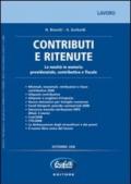 Contributi e ritenute