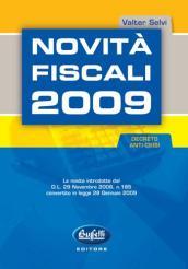 Novità fiscali 2009