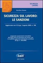 Sicurezza sul lavoro: le sanzioni