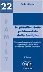 LA PIANIFICAZIONE PATRIMONIALE DELLA FAMIGLIA Percorso di educazione finanziaria, previdenziale, assicurativa, immobiliare...