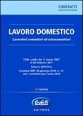 Lavoro domestico. Lavoratori comunitari ed extracomunitari