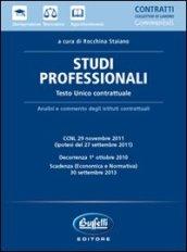 Studi professionali. Testo unico contrattuale