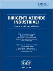 Dirigenti aziende industriali. Industria e piccola industria