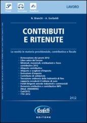 Contributi e ritenute