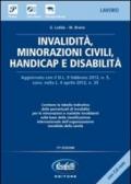 Invalidità, minorazioni civili, handicap e disabilità. Con CD-ROM