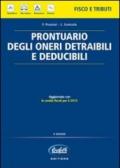 Prontuario degli oneri detraibili e deducibili