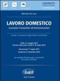 Lavoro domestico. Lavoratori comunitari ed extracomunitari