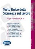 Testo Unico sicurezza lavoro