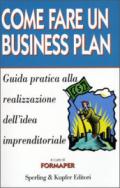 Come fare un business plan