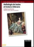 Anthologie de textes et histoire littéraire. Per il triennio