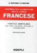 Grammatica elementare della lingua francese