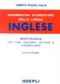 Grammatica elementare della lingua inglese. Morfologia