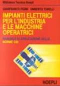 Impianti elettrici per l'industria e le macchine operatrici