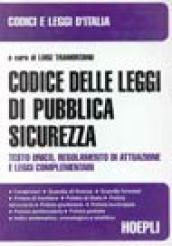 Codice delle leggi di pubblica sicurezza