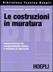 Le costruzioni in muratura