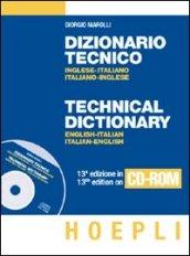 Dizionario tecnico inglese-italiano, italiano-inglese. CD-ROM