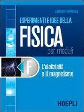 Esperimenti e idee della fisica per moduli. Modulo F: L'elettricità e il magnetismo. Per le Scuole superiori