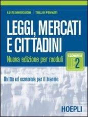 Leggi, mercati e cittadini. Modulo E2. Per le Scuole superiori