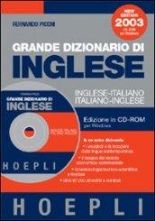 Grande dizionario di inglese. Inglese-italiano, italiano-inglese. CD-ROM