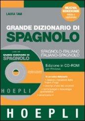 Grande dizionario di spagnolo. Spagnolo-italiano, italiano-spagnolo. CD-ROM