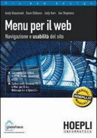 Menu per il web. Navigazione e usabilità del sito