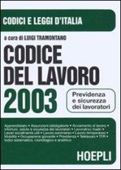 Codice del lavoro 2003