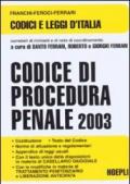 Codice di procedura penale 2003