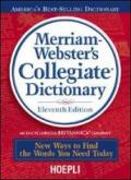 Merriam-Webster's Collegiate Dictionary. With CD-ROM