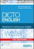 Dicto English. Dictations to improve your English. Water. Pre-intermediate level. Con 3 CD Audio