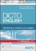 Dicto english. Dictations to improve your English. Air. Advanced level. Con 3 CD Audio