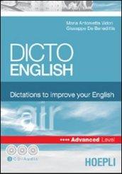 Dicto english. Dictations to improve your English. Air. Advanced level. Con 3 CD Audio