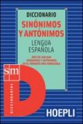 Diccionario sinonimos y antonimos. Lengua espanola