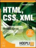 HTML, CSS, XML