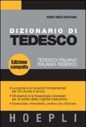 Dizionario di tedesco. Tedesco-italiano, italiano-tedesco. Ediz. compatta