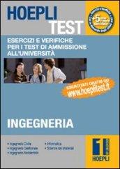 Hoepli test. 1.Esercizi e verifiche per i test di ammissione all'università. Ingegneria