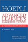 Advanced learner's english dictionary. Inglese-italiano, italiano-inglese