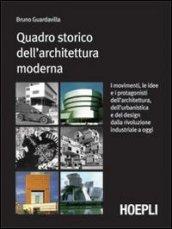 Quadro storico dell'architettura moderna. Per le Scuole superiori