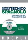 Grande dizionario tecnico spagnolo. Spagnolo-italiano, italiano-spagnolo. Ediz. bilingue. Con CD-ROM