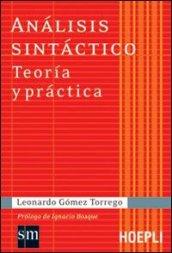 Analisis sintactico. Teoria y practica